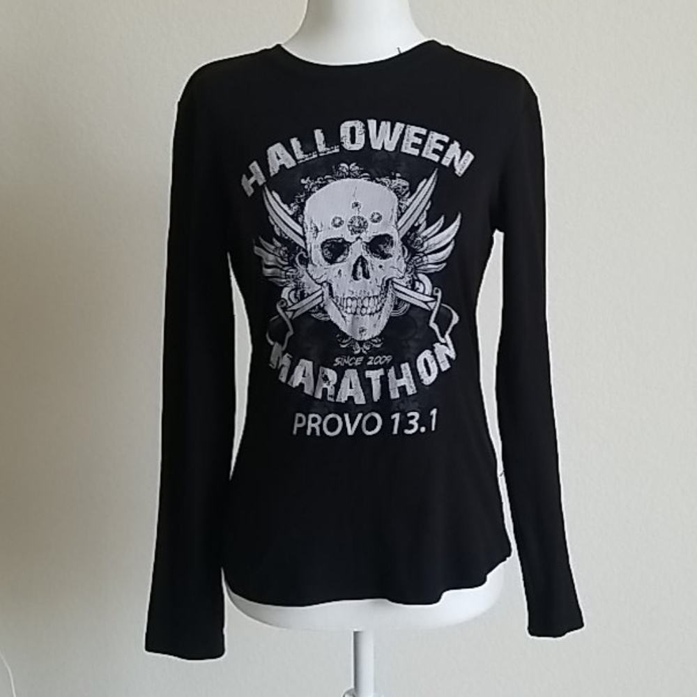 Tech/Race shirt Halloween theme
